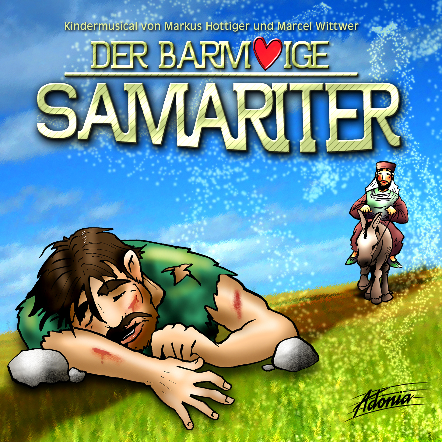 CD Cover "Der barmherzige Samariter" Adonia